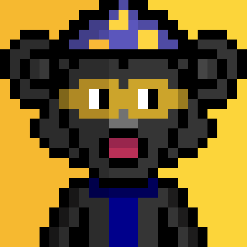 Morixels Monkey #125 static NFT preview