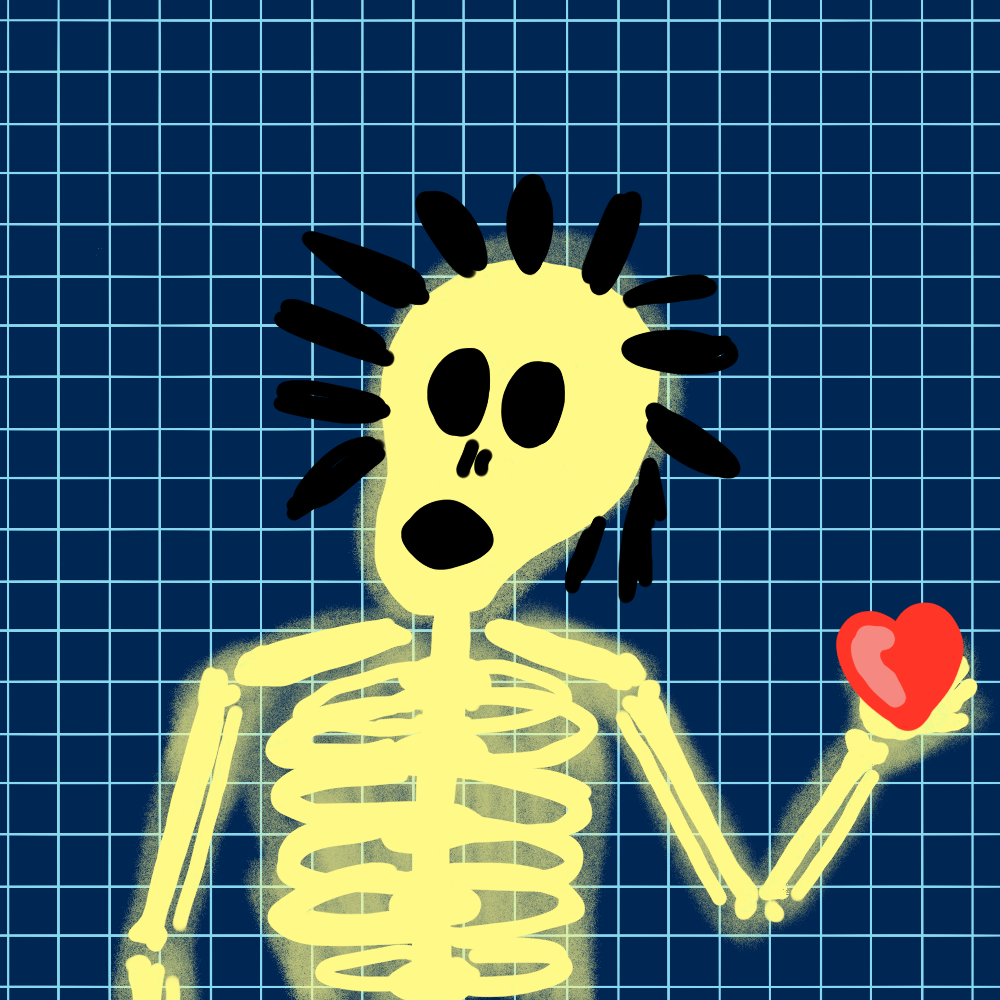 LOW EFFORT SKULLETTI #234 static NFT preview