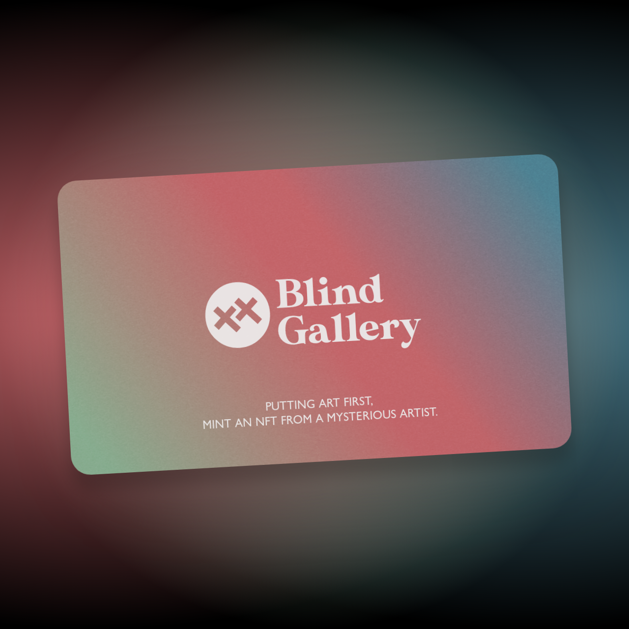 Blind Gallery Club Membership #38 static token preview
