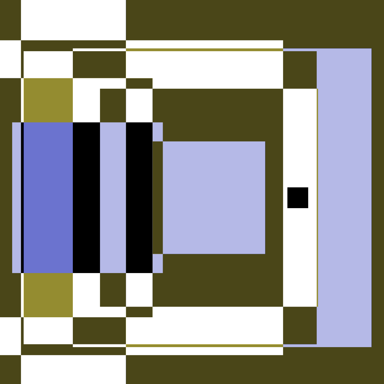 Rectangular Symphony #52 static NFT preview