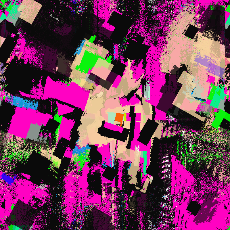 Deep Pixel City #59 static NFT preview