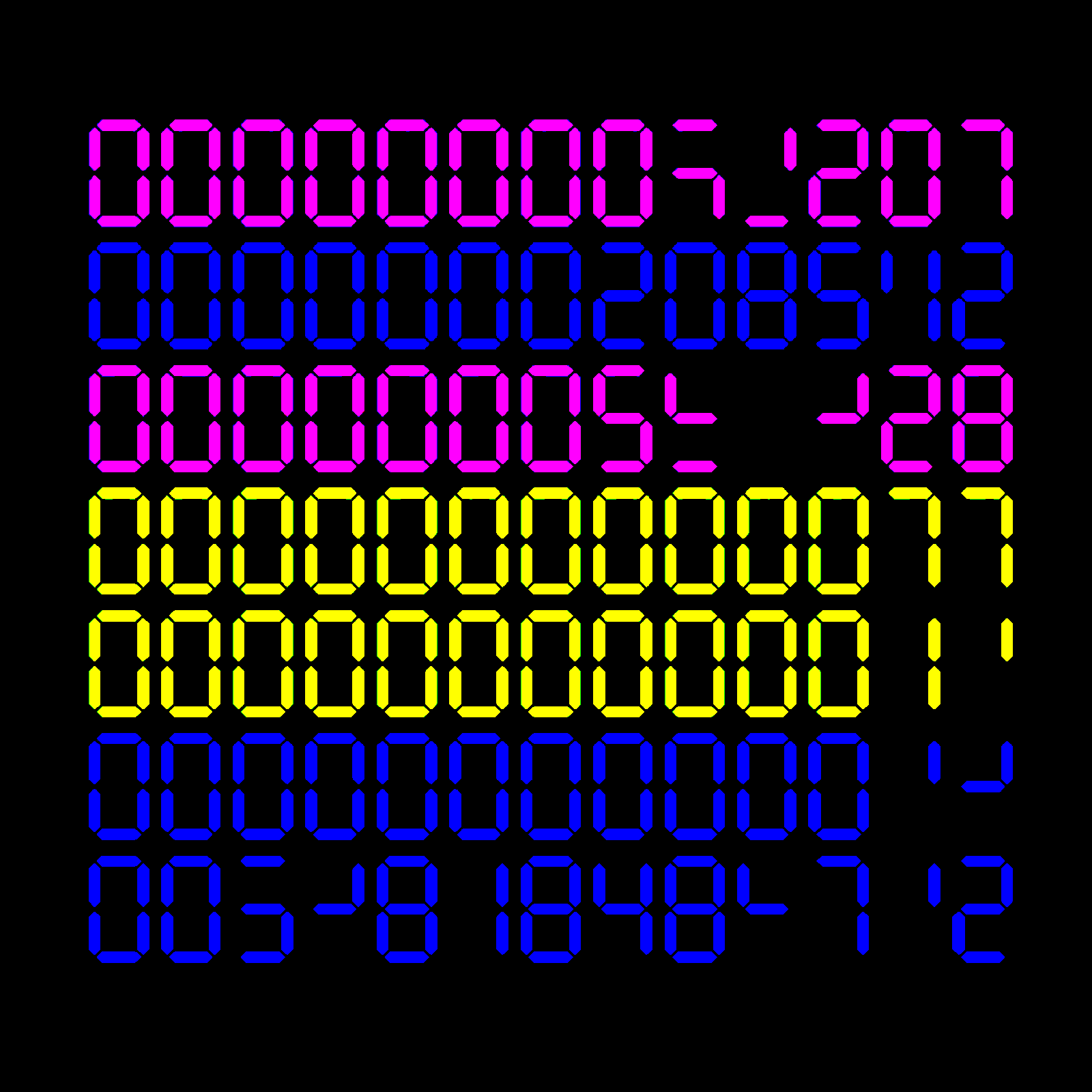 Digits #359 static token preview