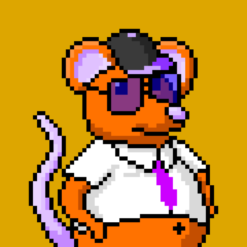 XTZ-Rat #218 static NFT preview