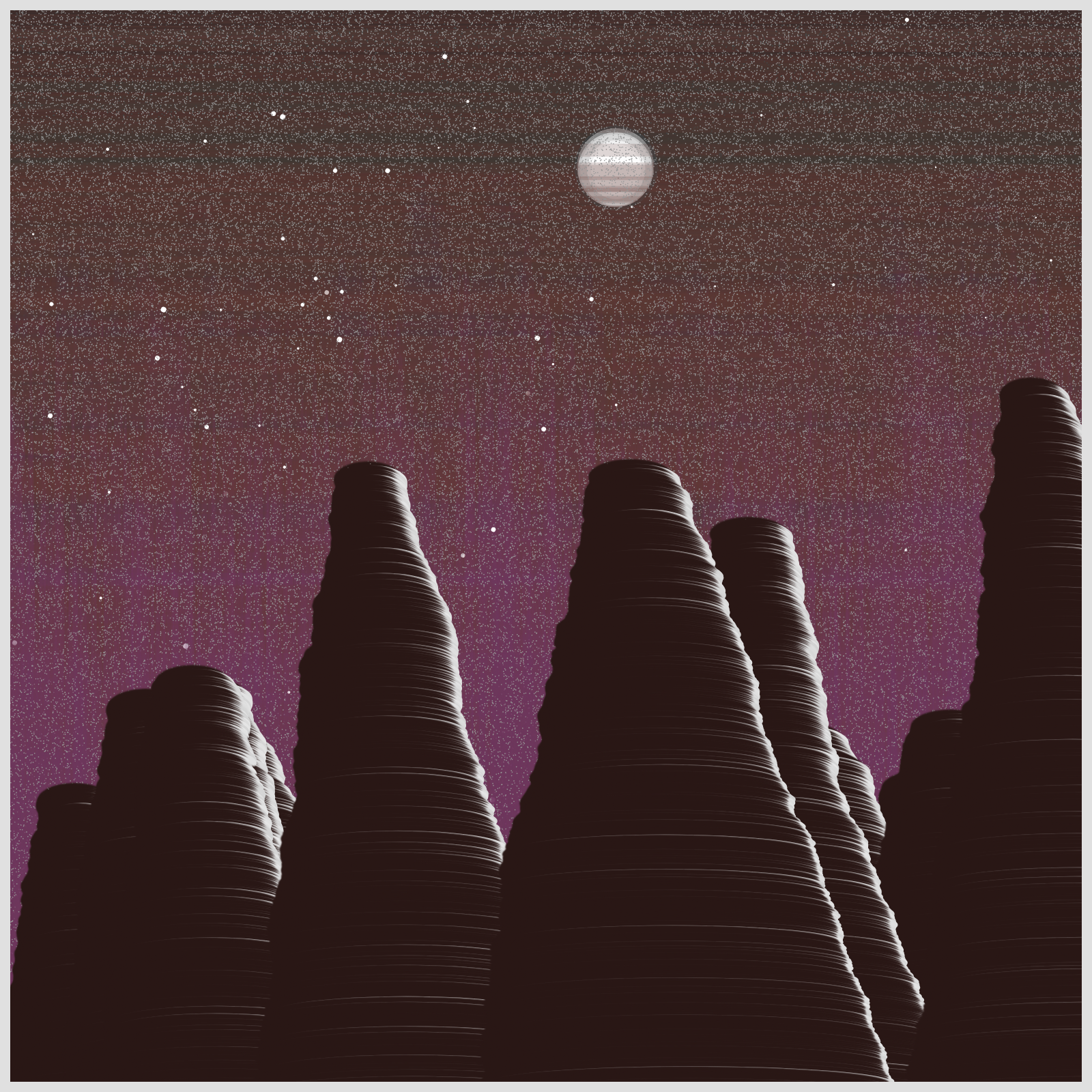 Holy Mountain #131 static NFT preview