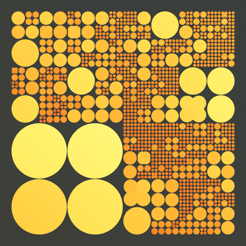 Grid Subdivision I #100 static NFT preview