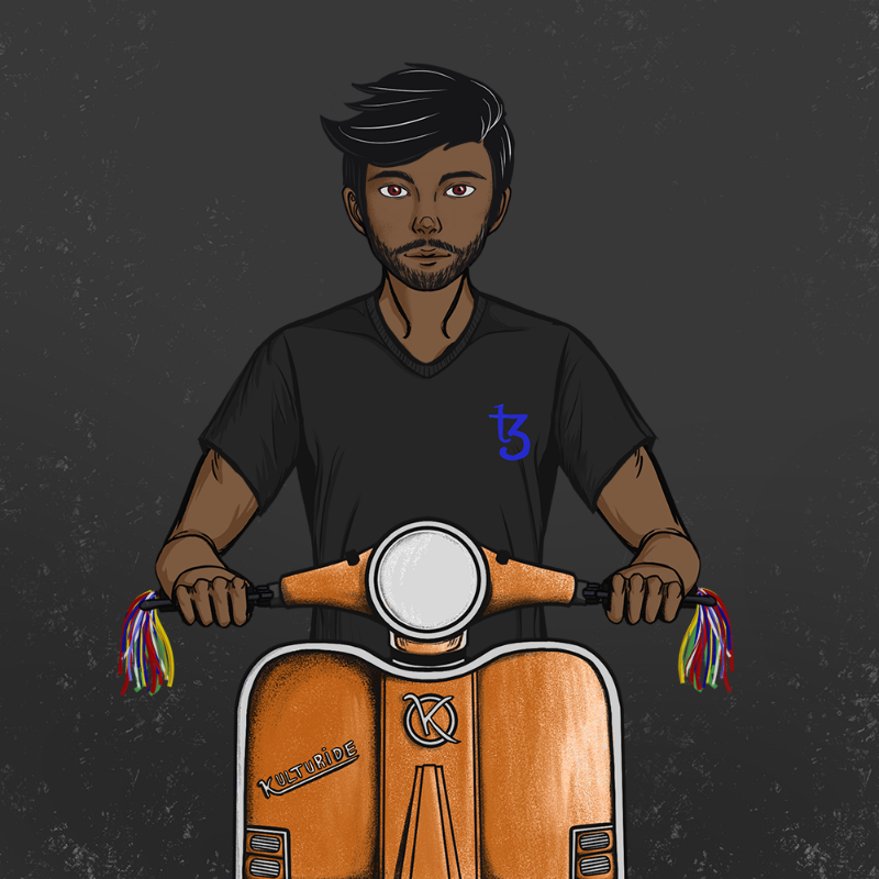 SCOOTER RIOT #247 static token preview