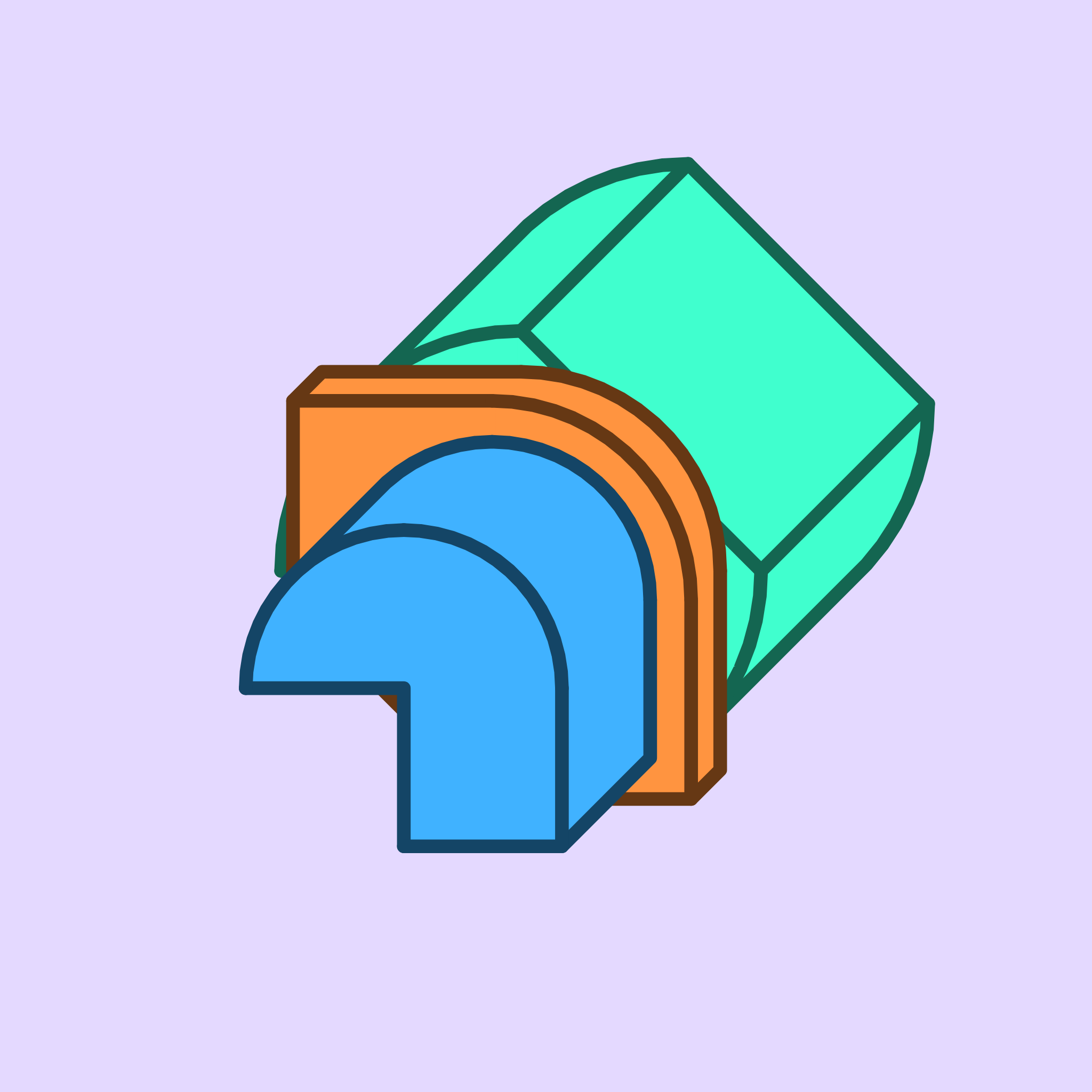Calm shapes #1535 static NFT preview