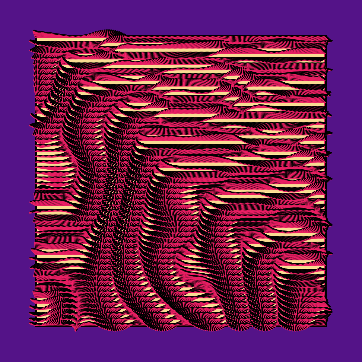 Disarrangement #136 static NFT preview