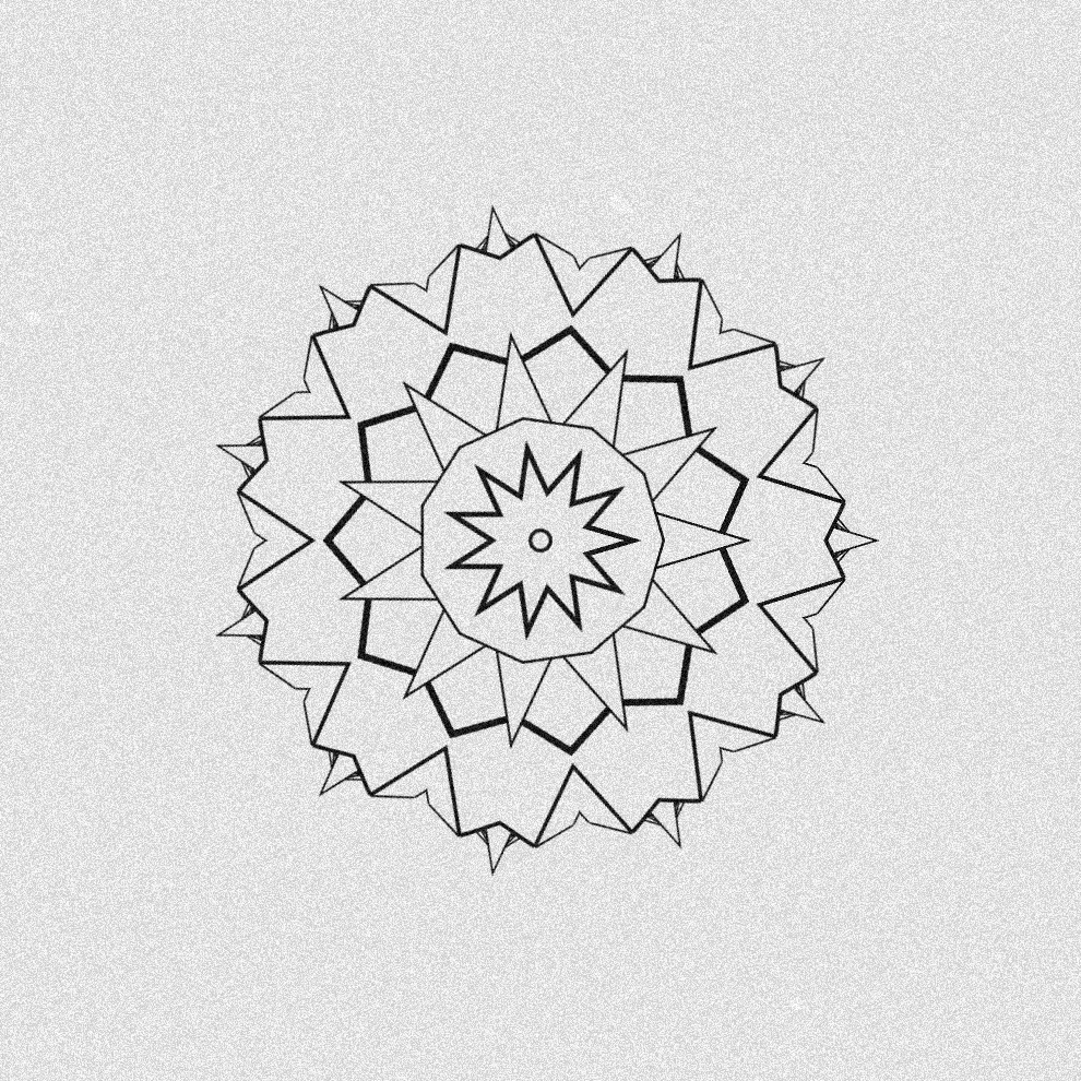Monochrome Kaleido #431 static NFT preview