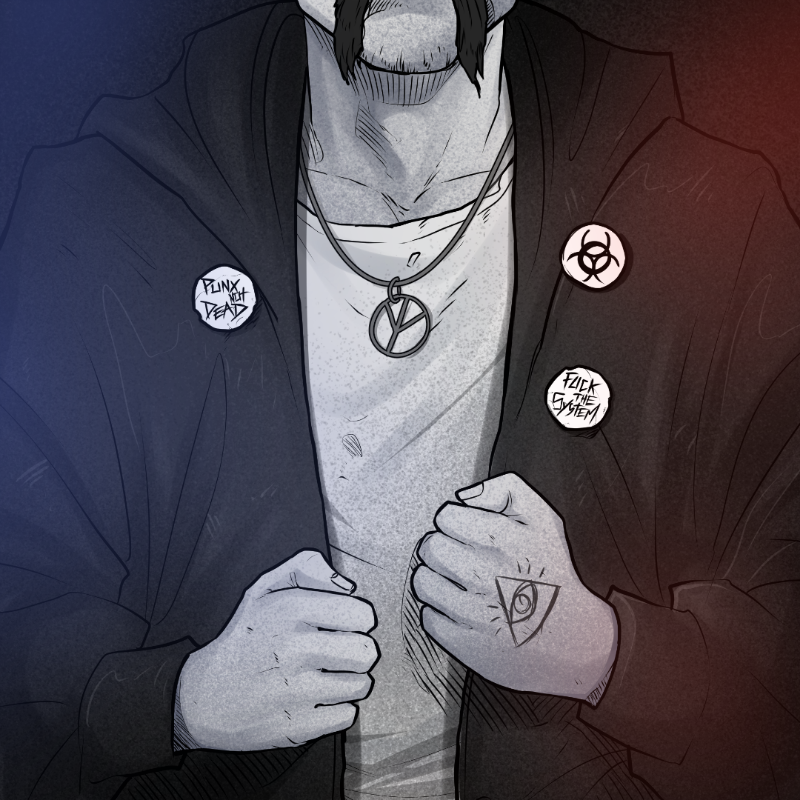 PUNX NOT DEAD #511 static token preview
