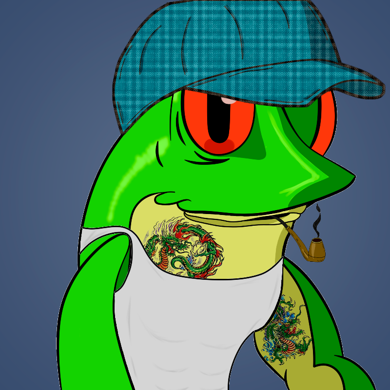 Annoying frogs #36 static NFT preview