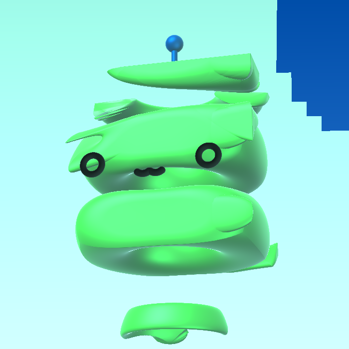 SHADER HEADZ #875 static token preview