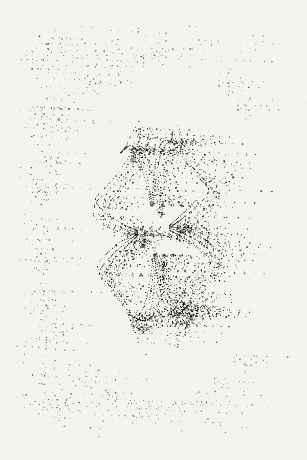 Stippled Sketch #98 static NFT preview