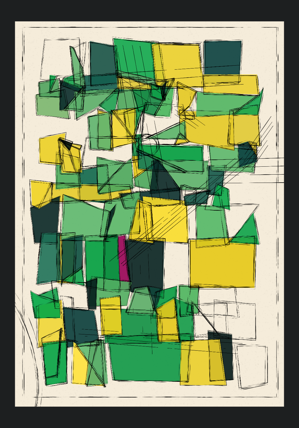 Sketch Block #182 static NFT preview