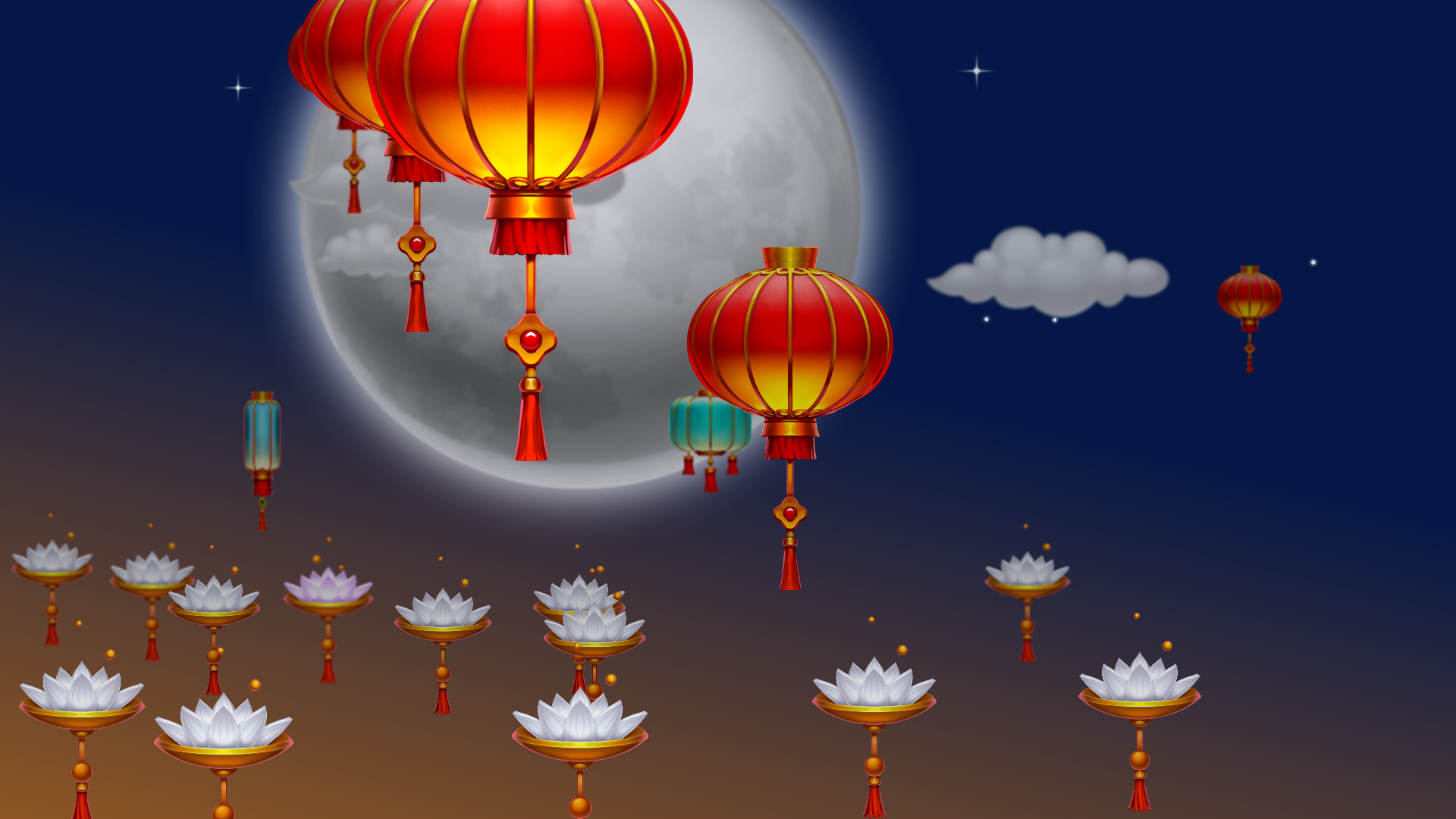 Mooncakes: Happy Mid Autumn Festival 2022 #3376 static NFT preview