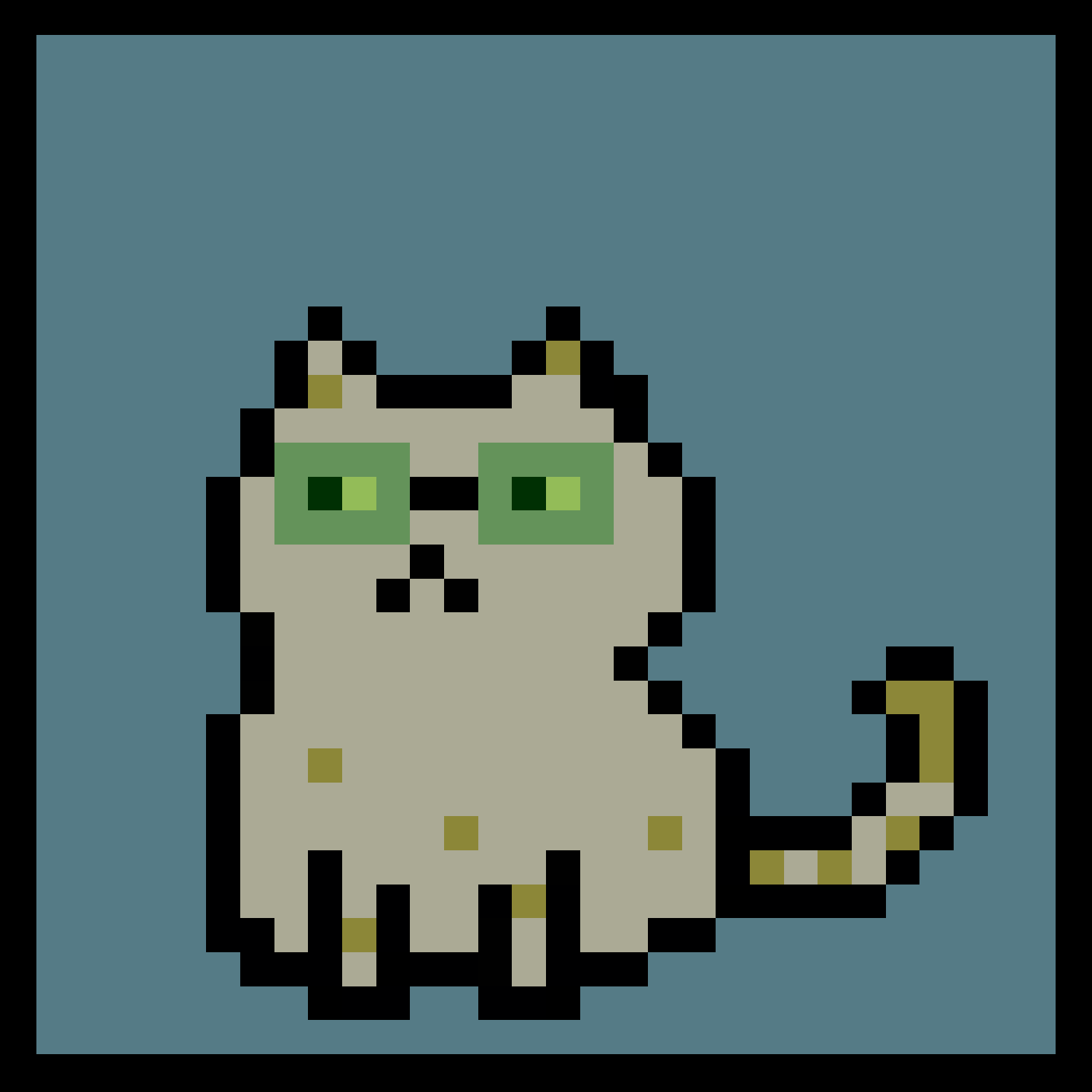 Lazy Kitties #118 static token preview
