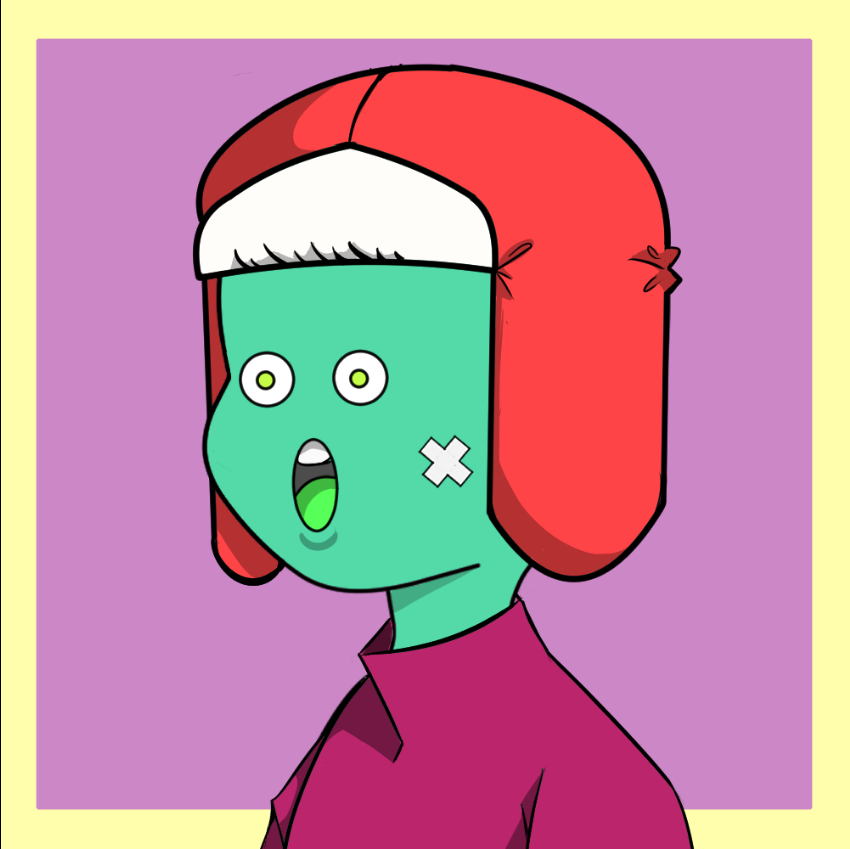 Jelly dudes #2037 static NFT preview