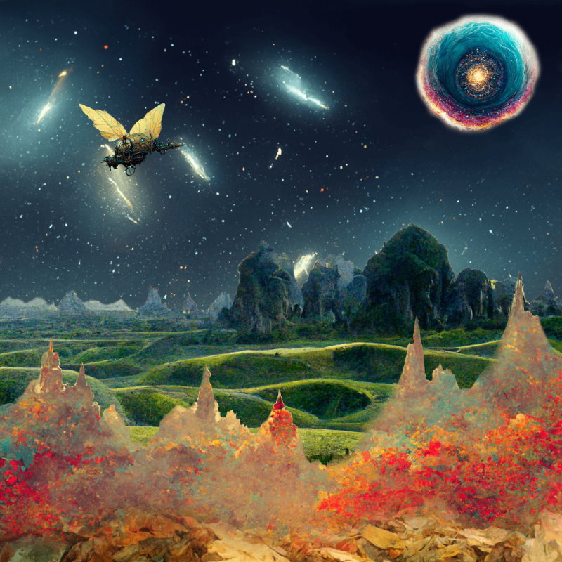 GANscapes #114 static NFT preview