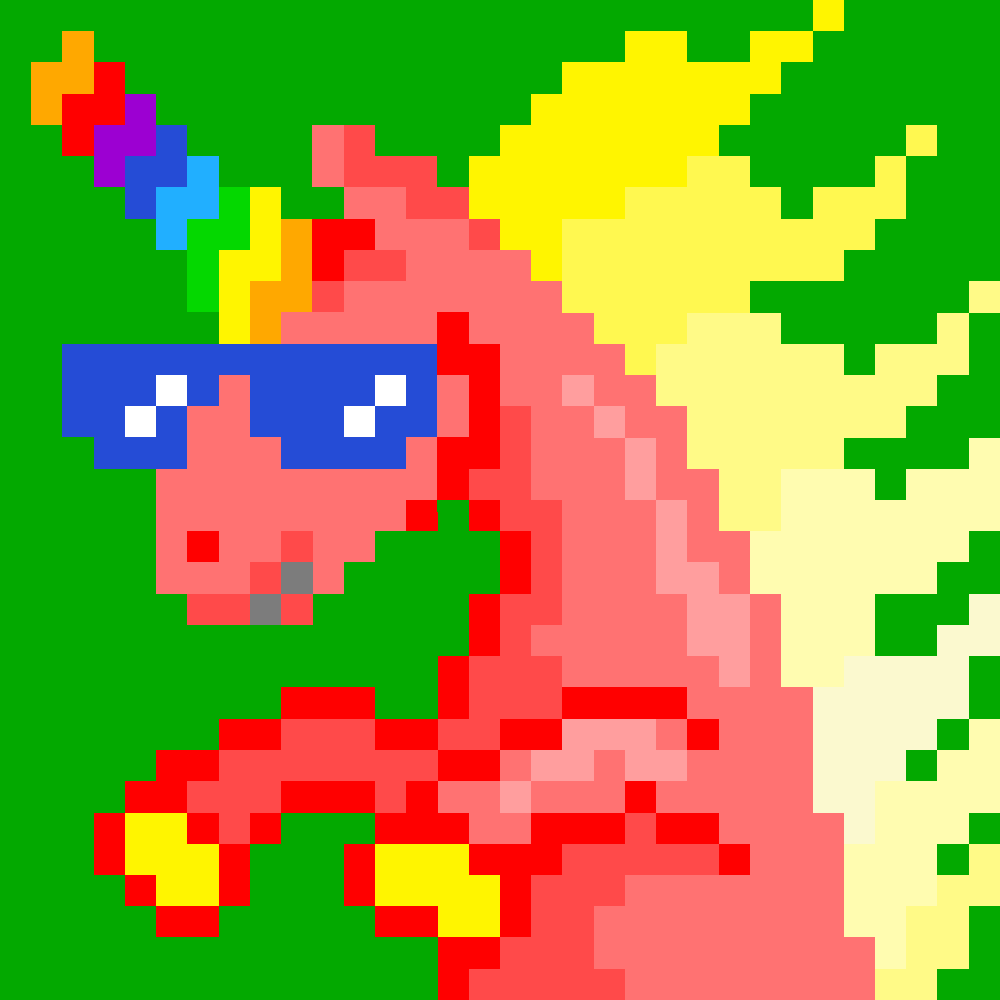 Unicorn #6551 static NFT preview