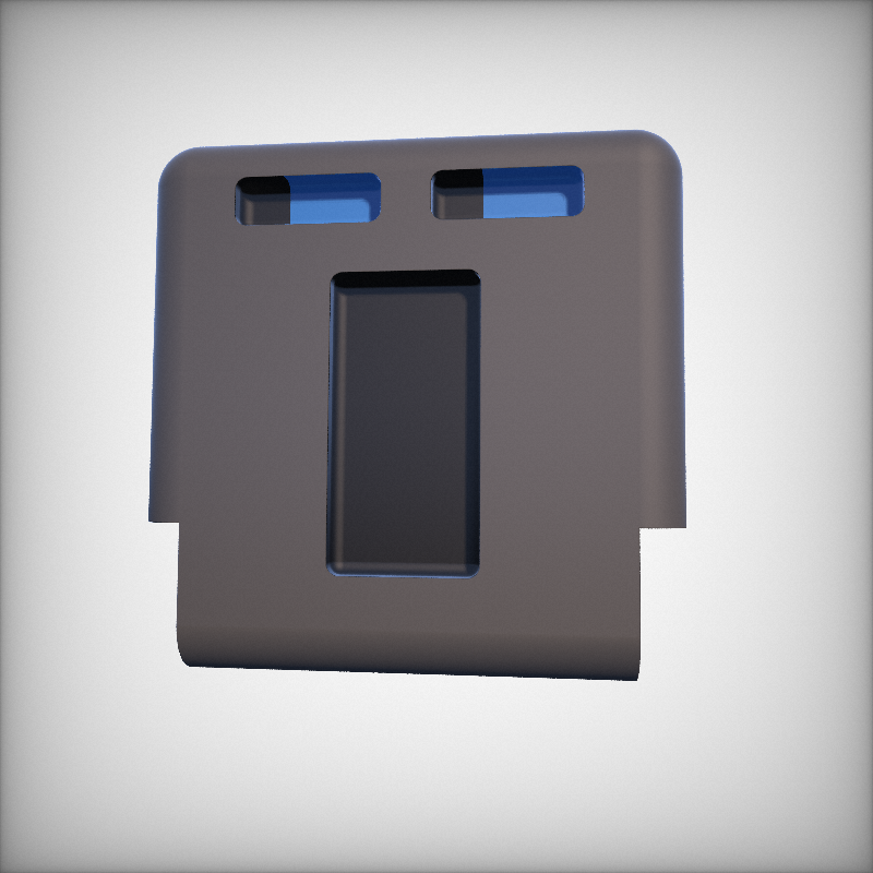 3D-SMOLSKULL #657 static token preview