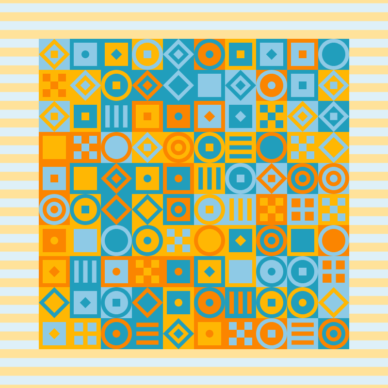 Simple Patterns #170 static NFT preview