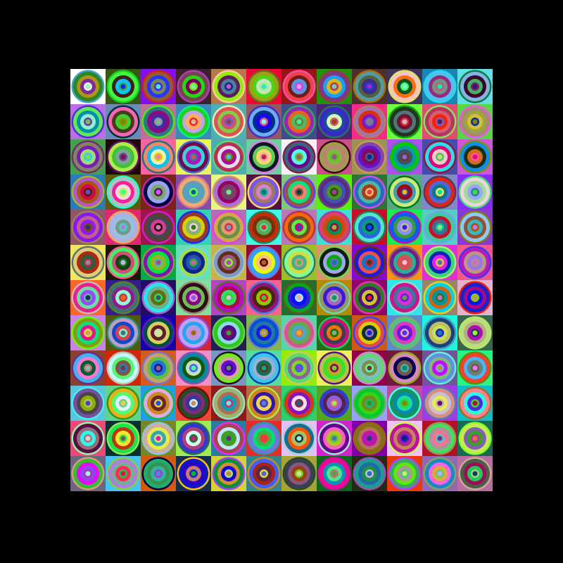 Bulls Eye #73 static token preview
