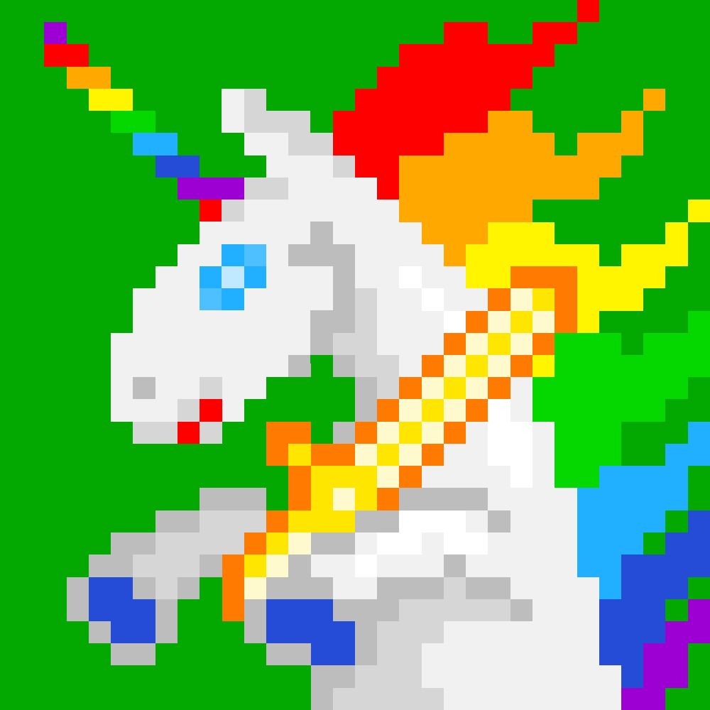 Unicorn #3712 static NFT preview
