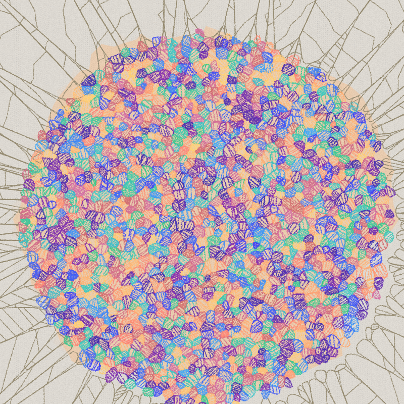 Fractured Cells #198 static token preview