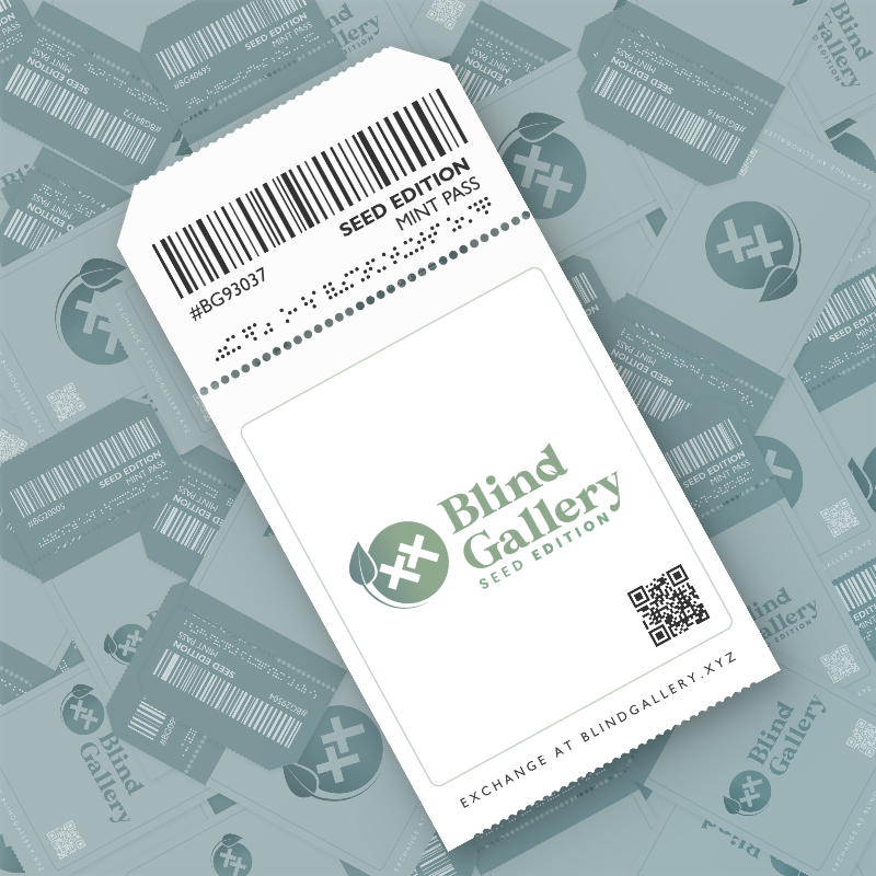 Blind Gallery Mint Pass (Seed Edition) #115 static NFT preview