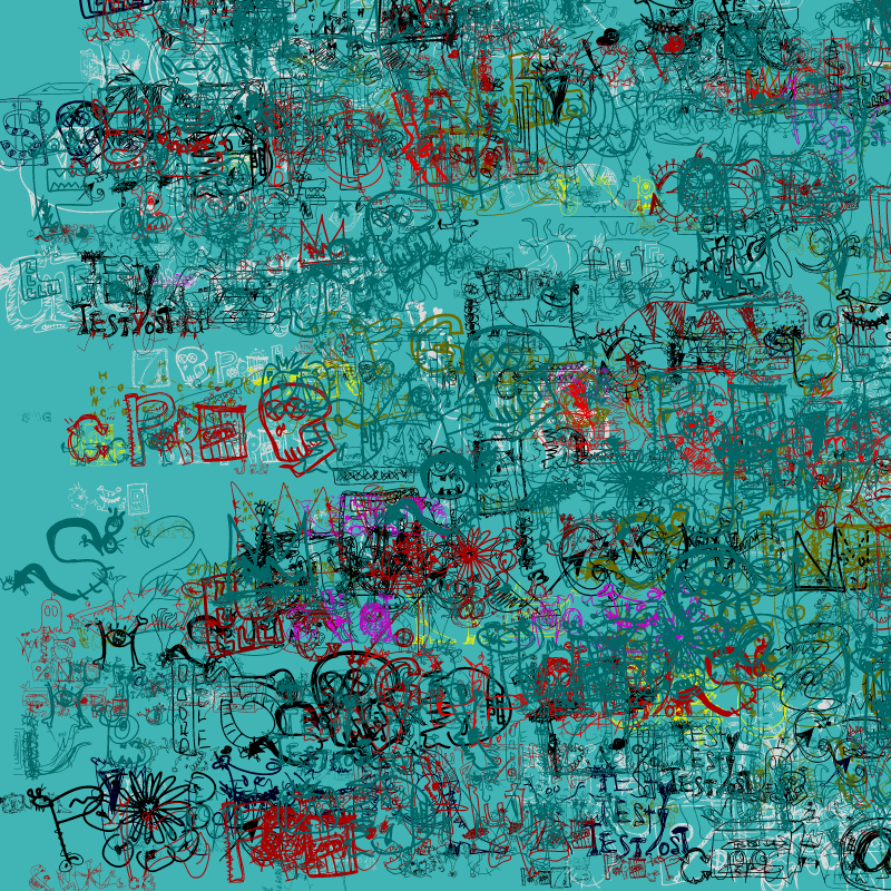 BadGraffiti J #38 static NFT preview