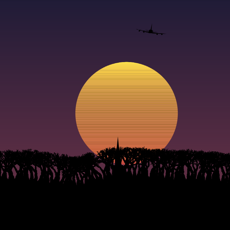 Dusk is near #7 static NFT preview