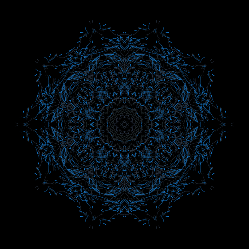 the thread in the pattern #105 static token preview