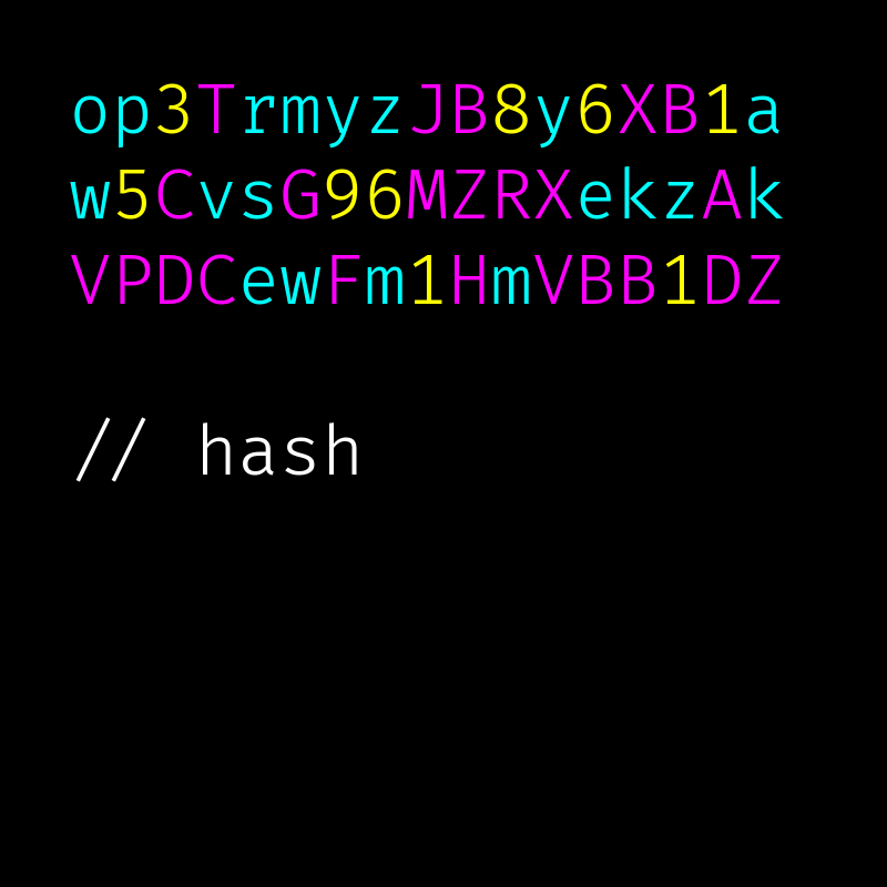 hash #125 static token preview