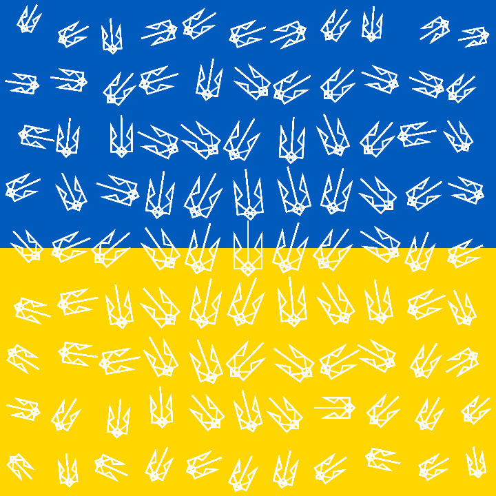 Slava Ukraini #29 static token preview