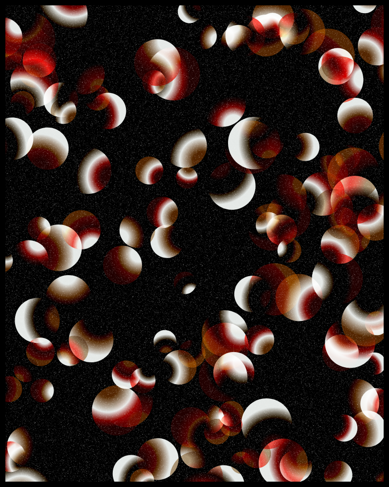 Space Bubbles (re) #114 static NFT preview