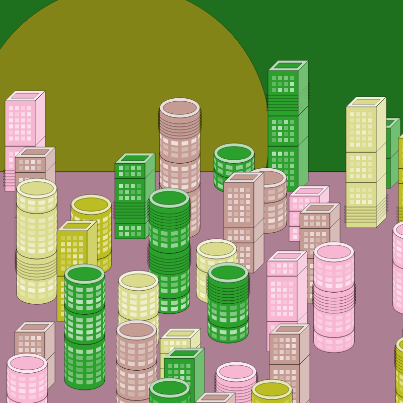 City Lights #69 static token preview