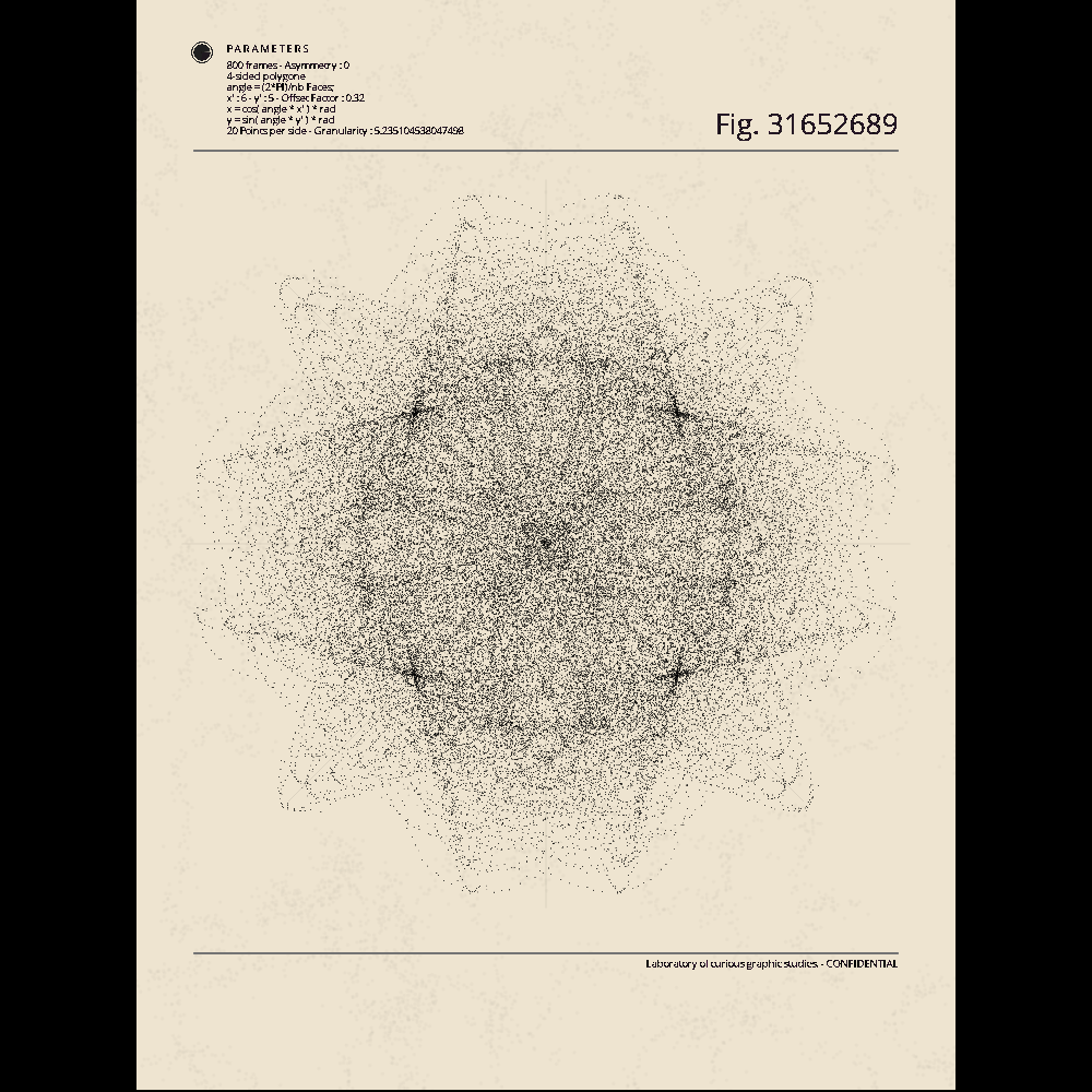 Backward Oscillations #127 static NFT preview