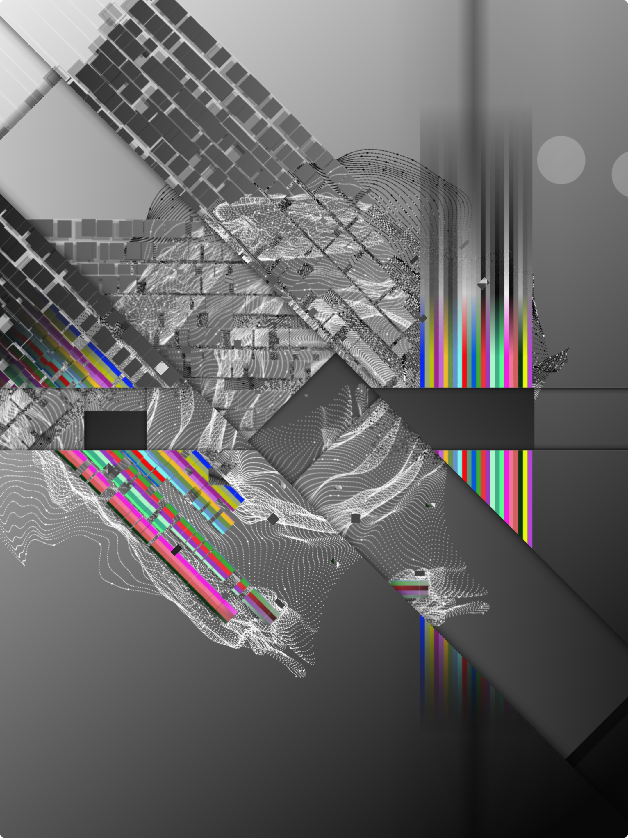 Fronteras en abstracto #115 static token preview