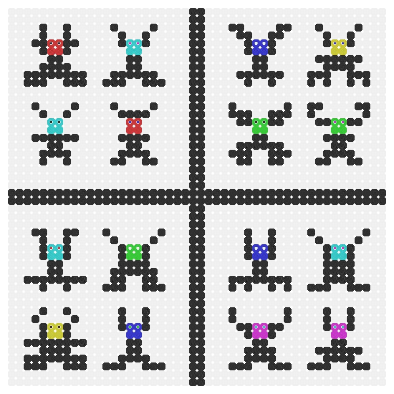 8x8 Pixel Creatures #81 static token preview