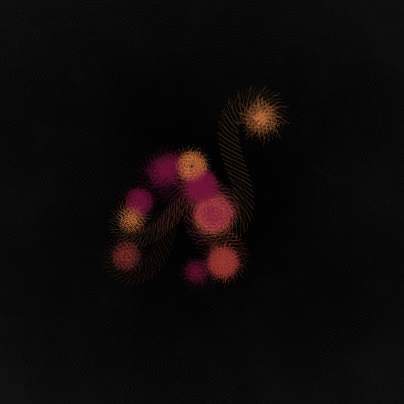 Abstract Curls #21 static token preview