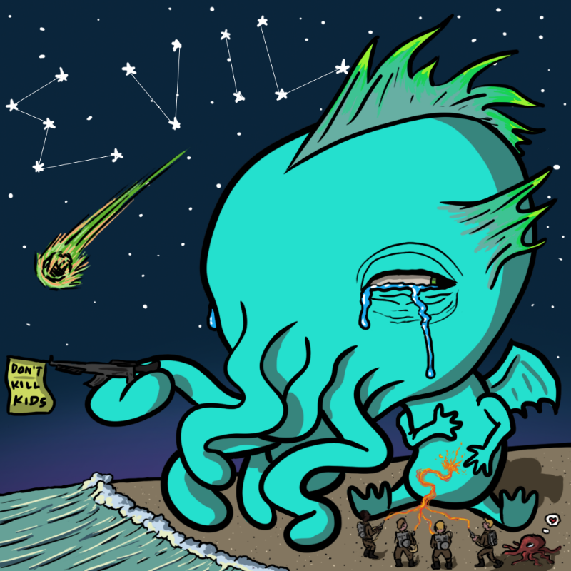 Chibi-thulhu #32 static token preview
