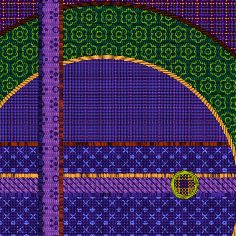 Patched and Mended #78 static NFT preview