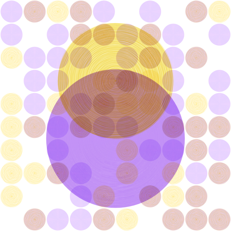 Brushed Circles #52 static token preview