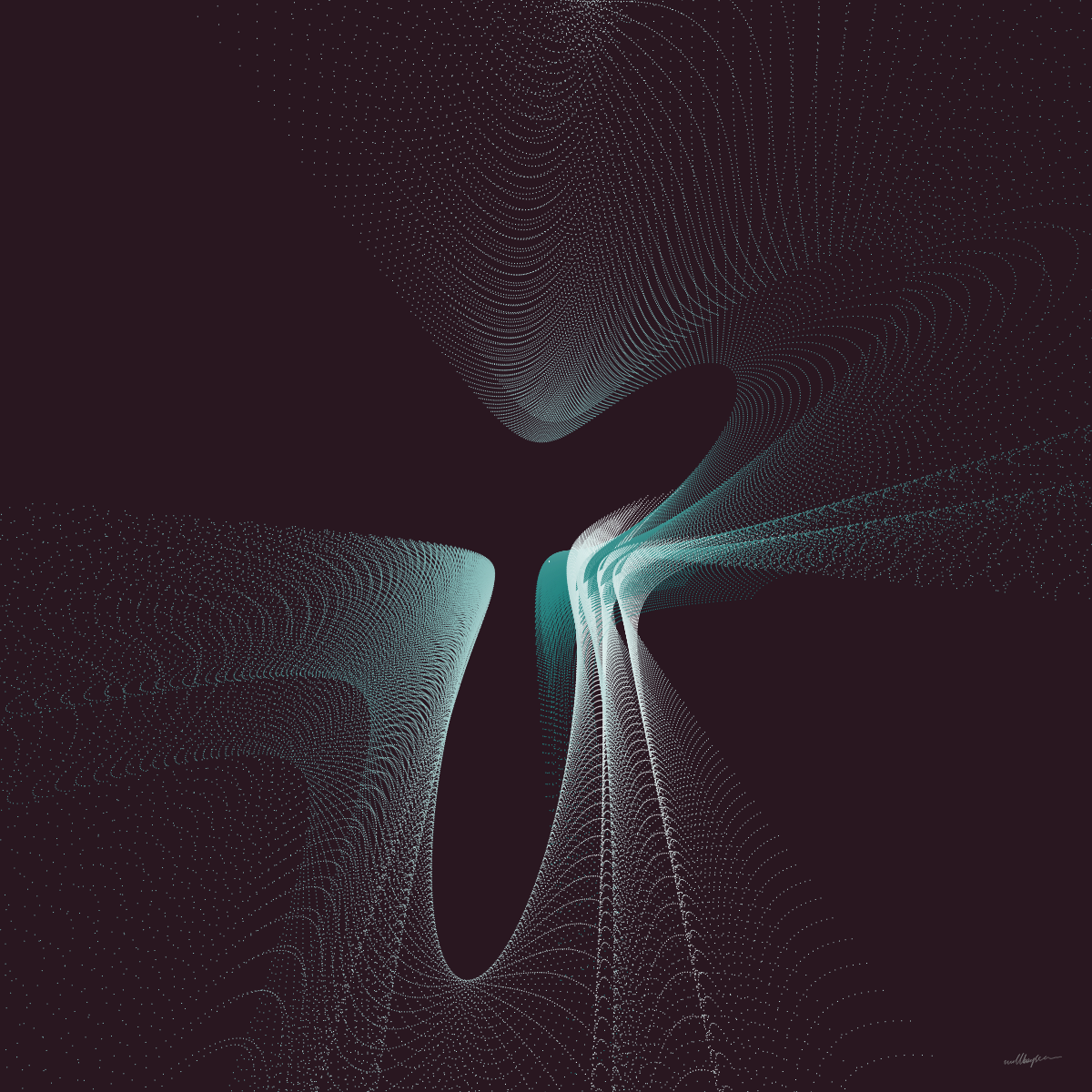 FLUX #105 static NFT preview