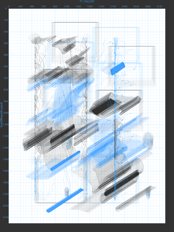 Urban trajectories #82 static NFT preview