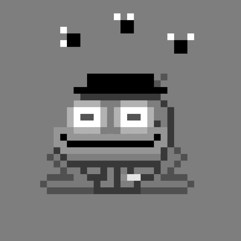fx(Toadz) monochrome #41 static NFT preview