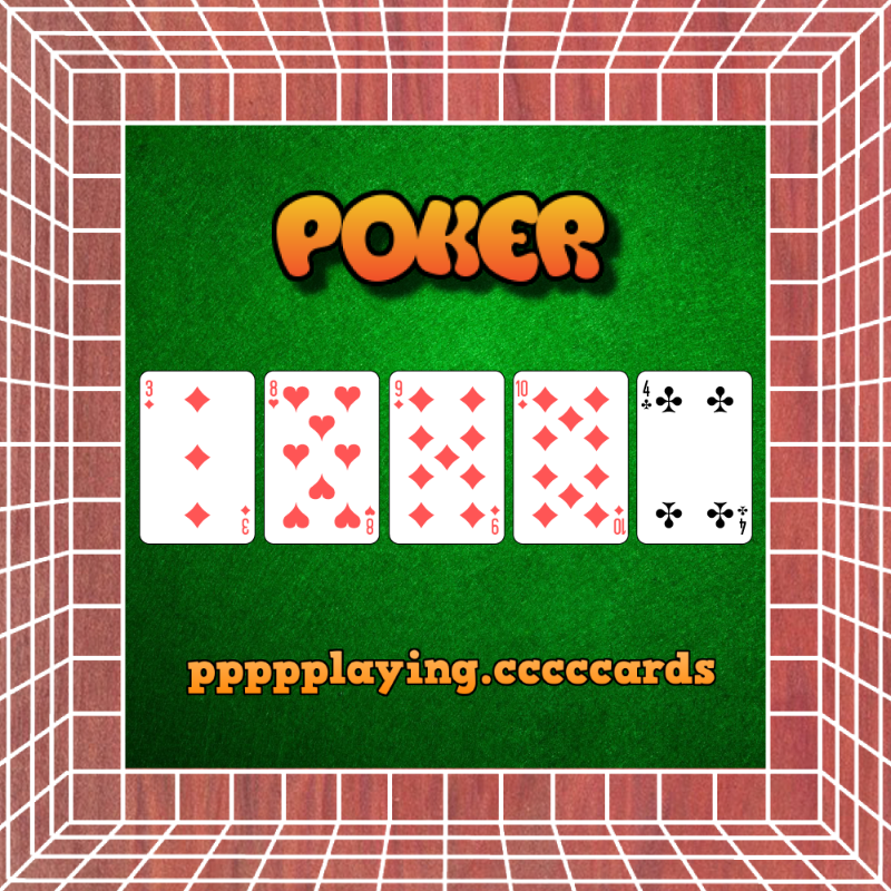 ppppplaying.cccccards: POKER #116 static NFT preview