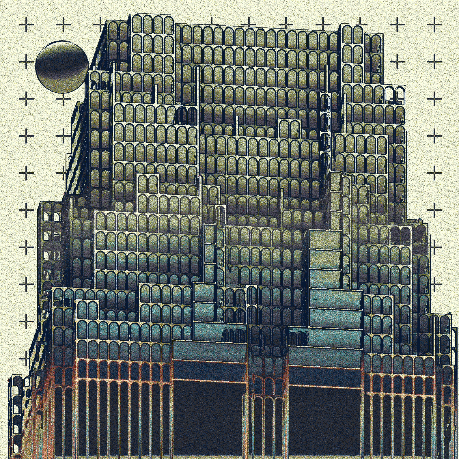 Brutalist #127 static NFT preview