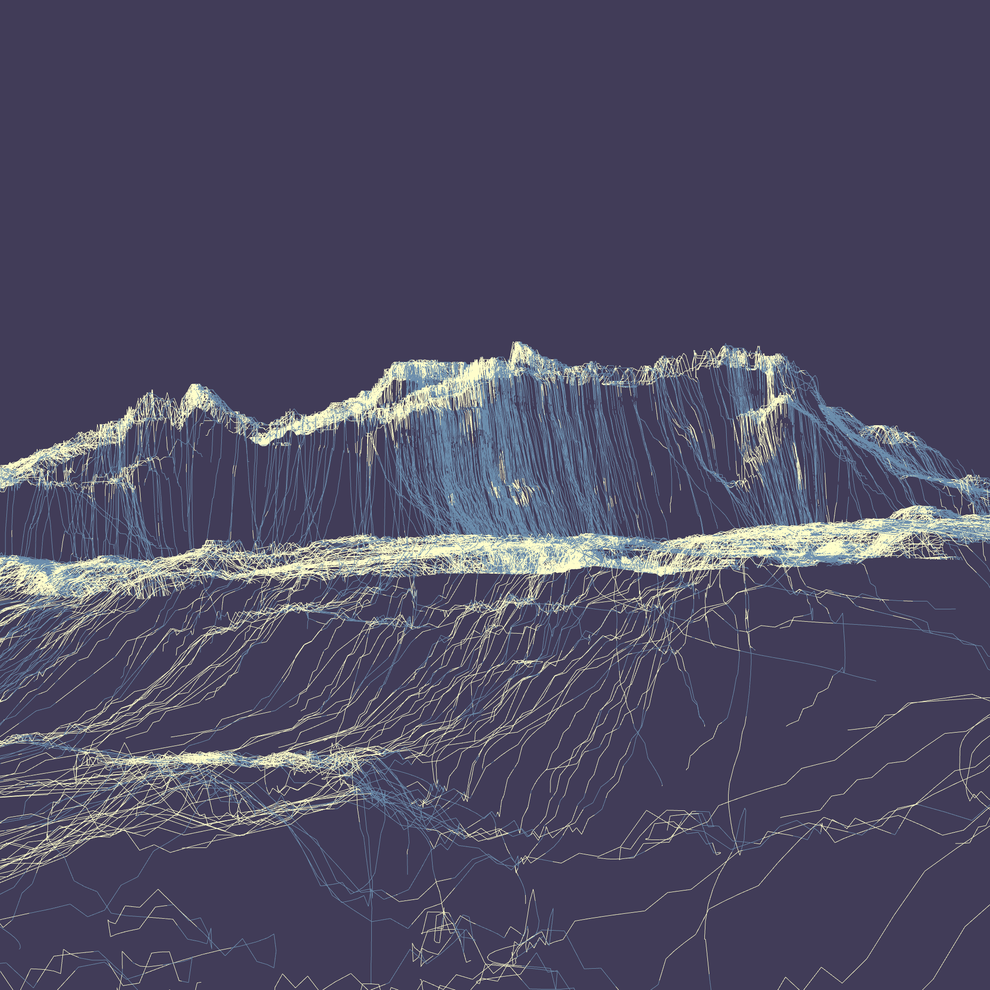 Ridge Scribbles #85 static NFT preview