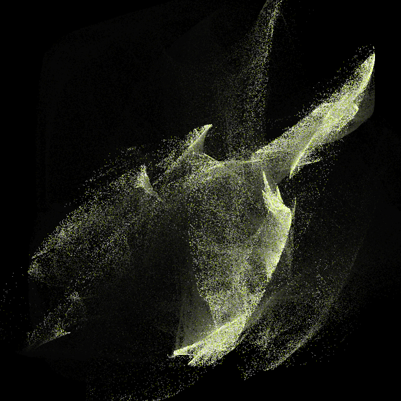 Fractal Amoeba #466 static token preview